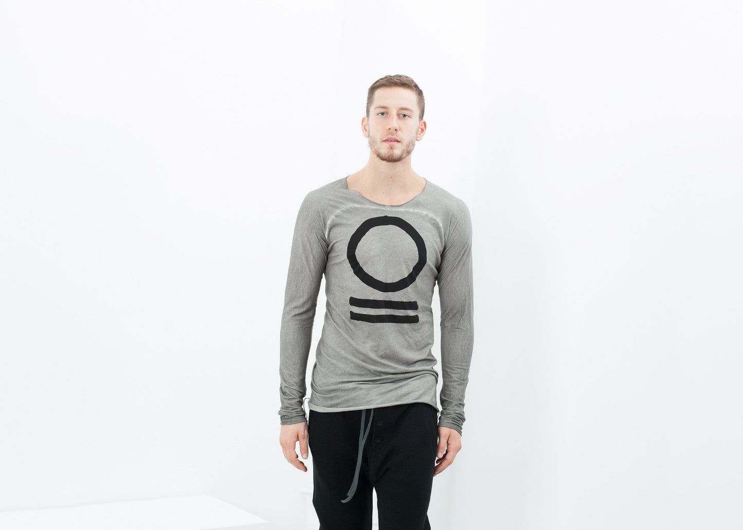 Antidote "Joie" Tee in Taupe BLK OPM