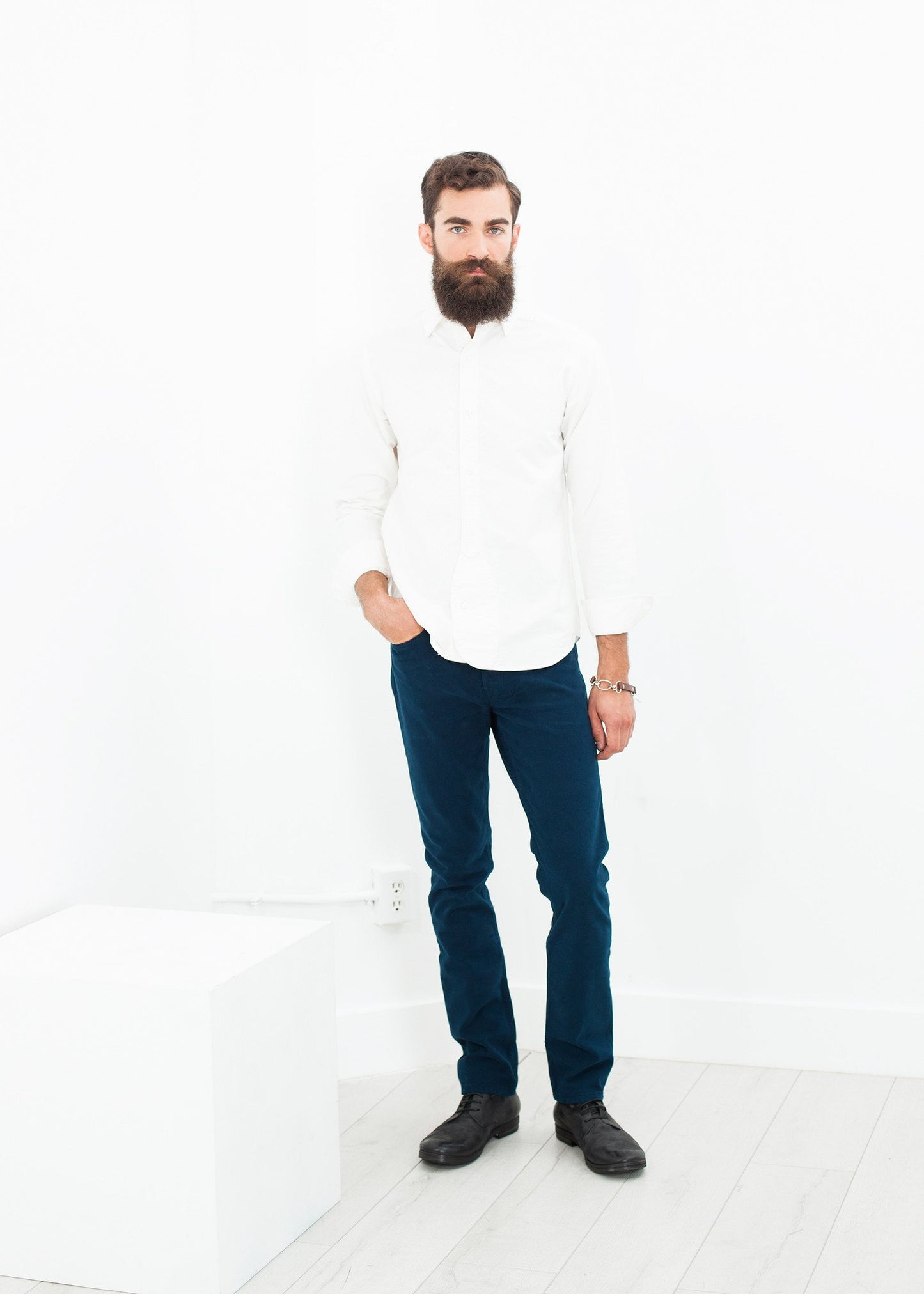 Alex Twill Pant in Mariner Homecore