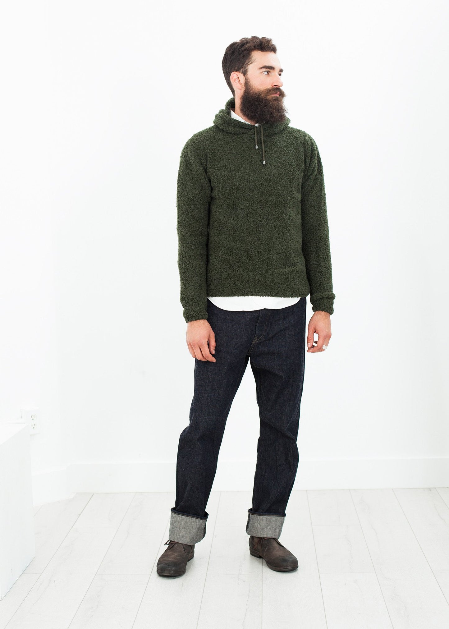 Grizzly Pullover in Greenfinch Esemplare