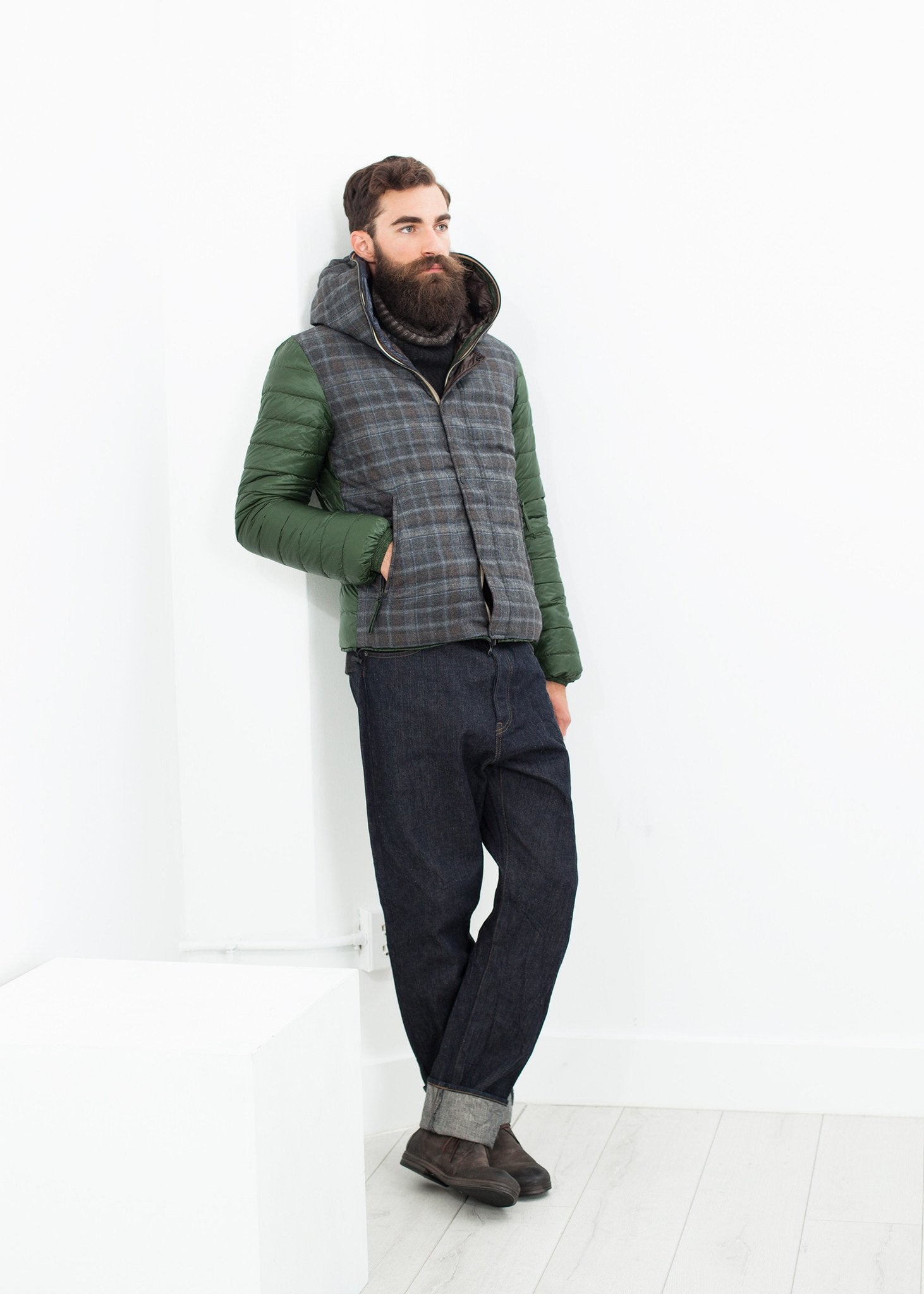 Ilo Coat in Teak Duvetica