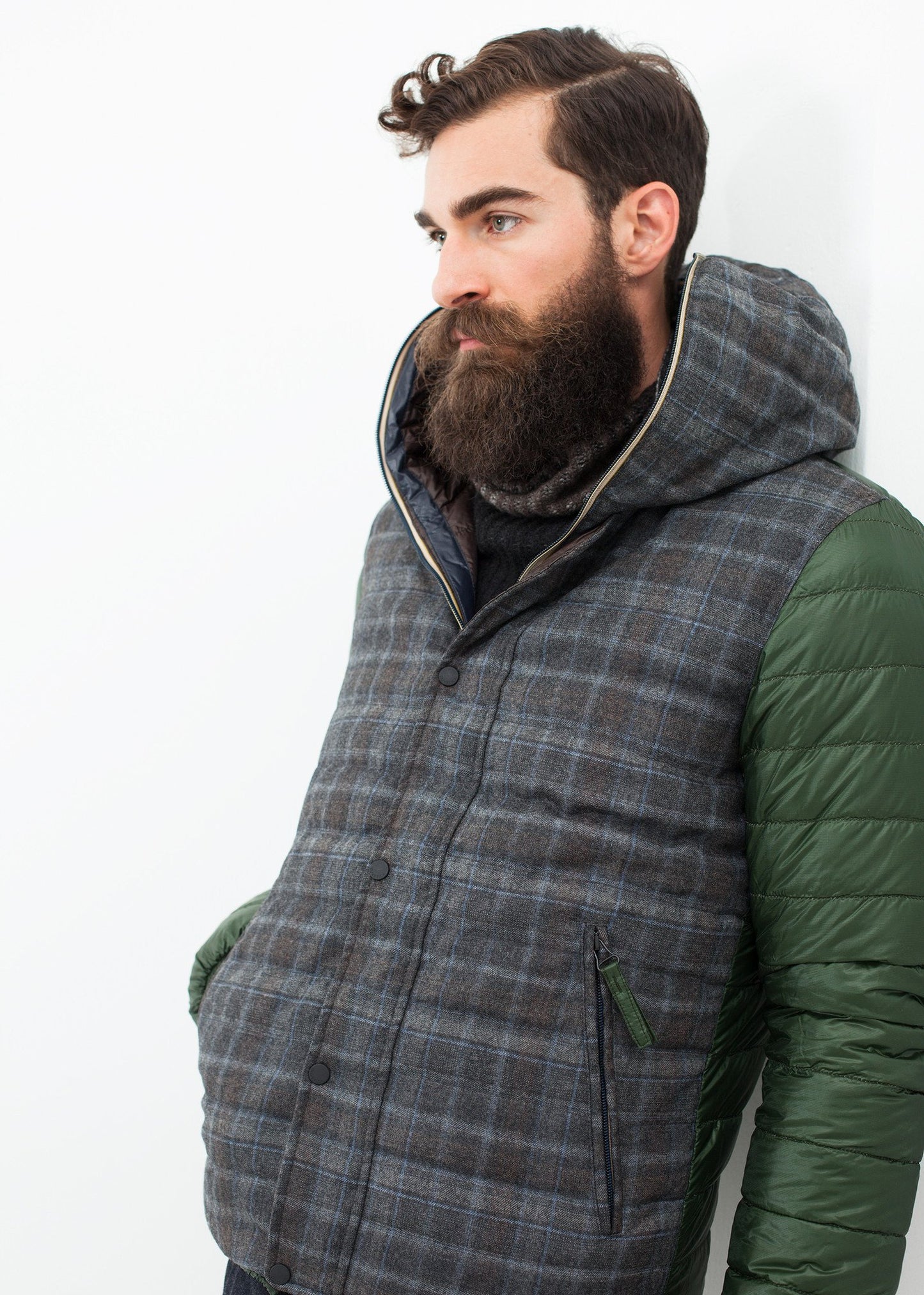 Ilo Coat in Teak Duvetica