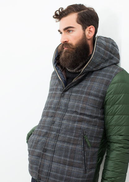 Ilo Coat in Teak Duvetica