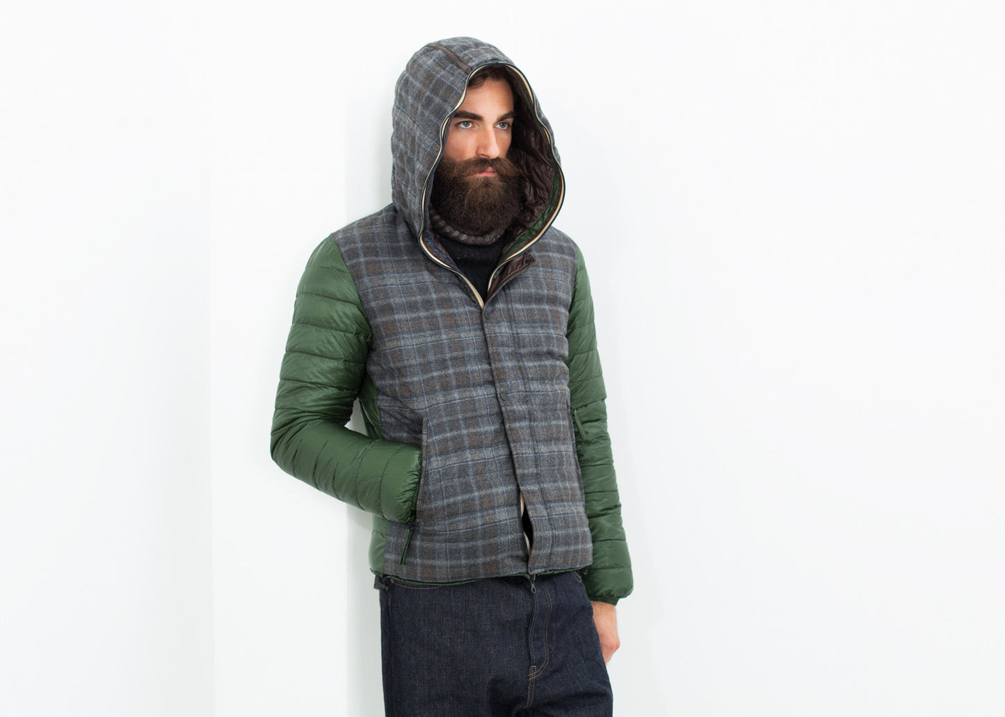 Ilo Coat in Teak Duvetica