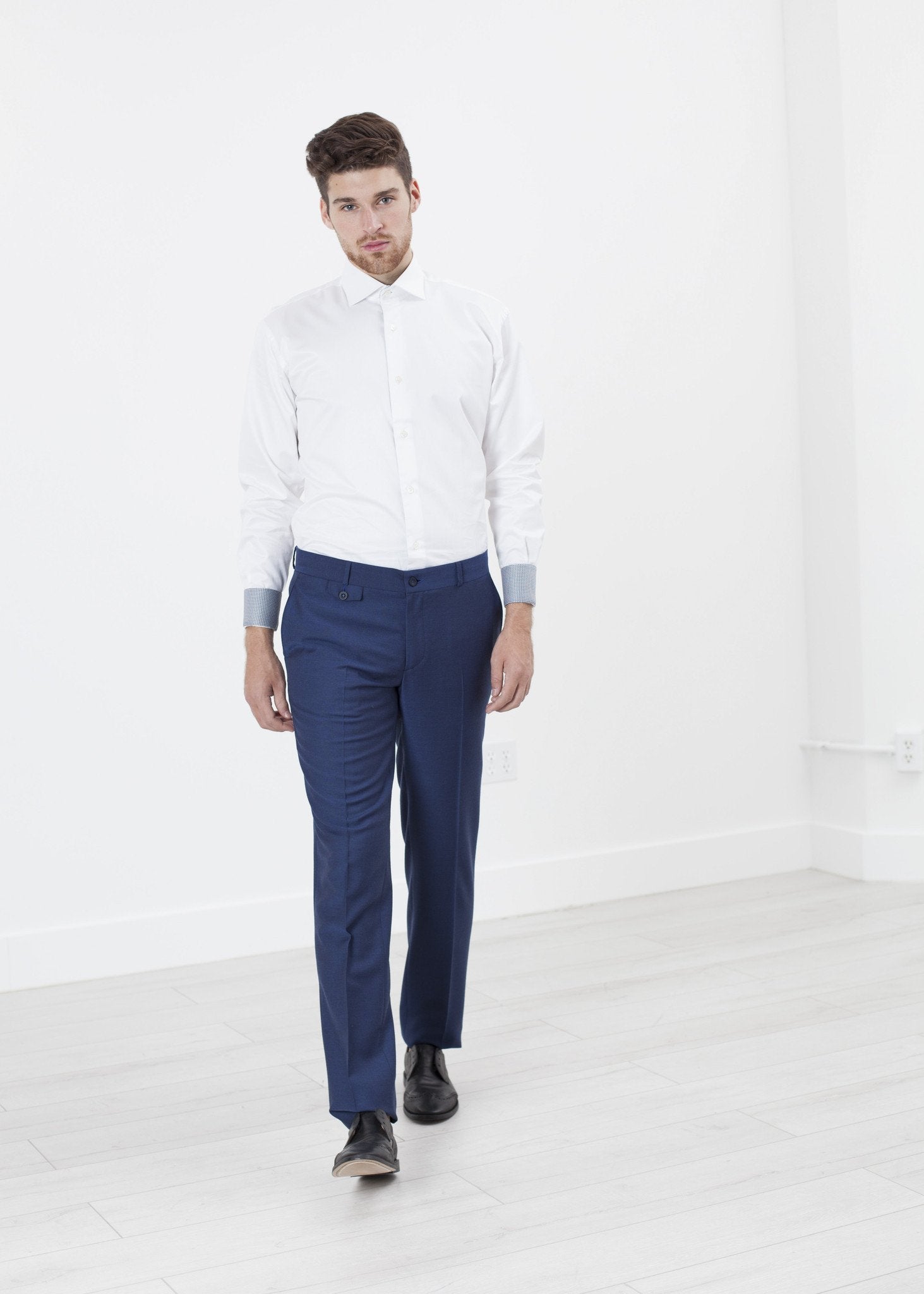 Sheridan Trouser in Blue Circle of Gentlemen
