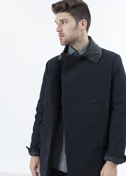 Taban Coat in Black Hannes Roether