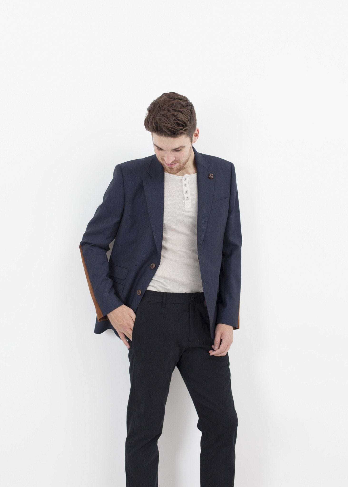 Swift Low Blazer in Navy Circle of Gentlemen
