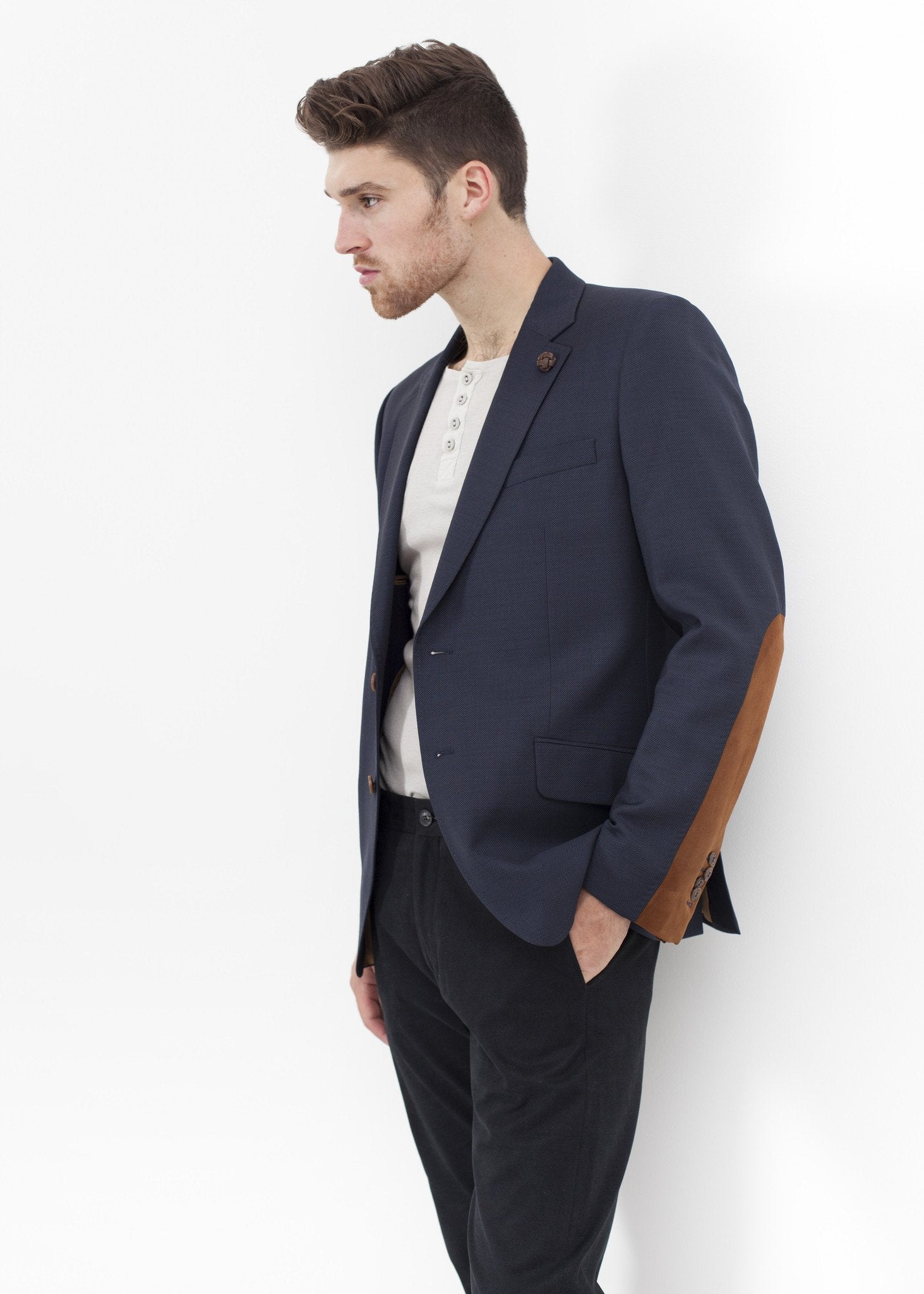 Swift Low Blazer in Navy Circle of Gentlemen