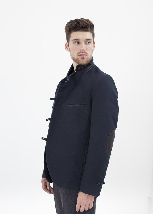 Taurin Jacket in Navy Hannes Roether