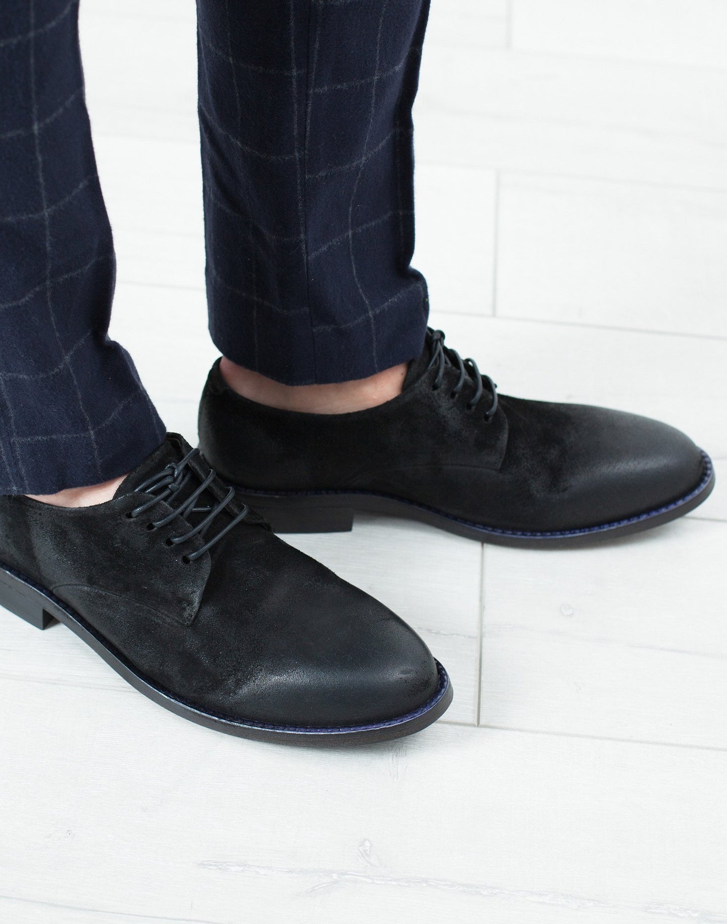 Sassolo Oxford in Black Marsell