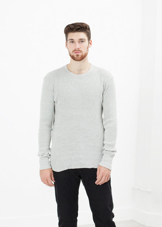 Waffle Knit Long Sleeve Tee V:Room