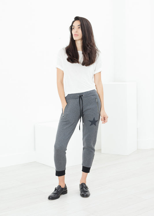Loopwheeler Star Pant in Grey AR Srpls