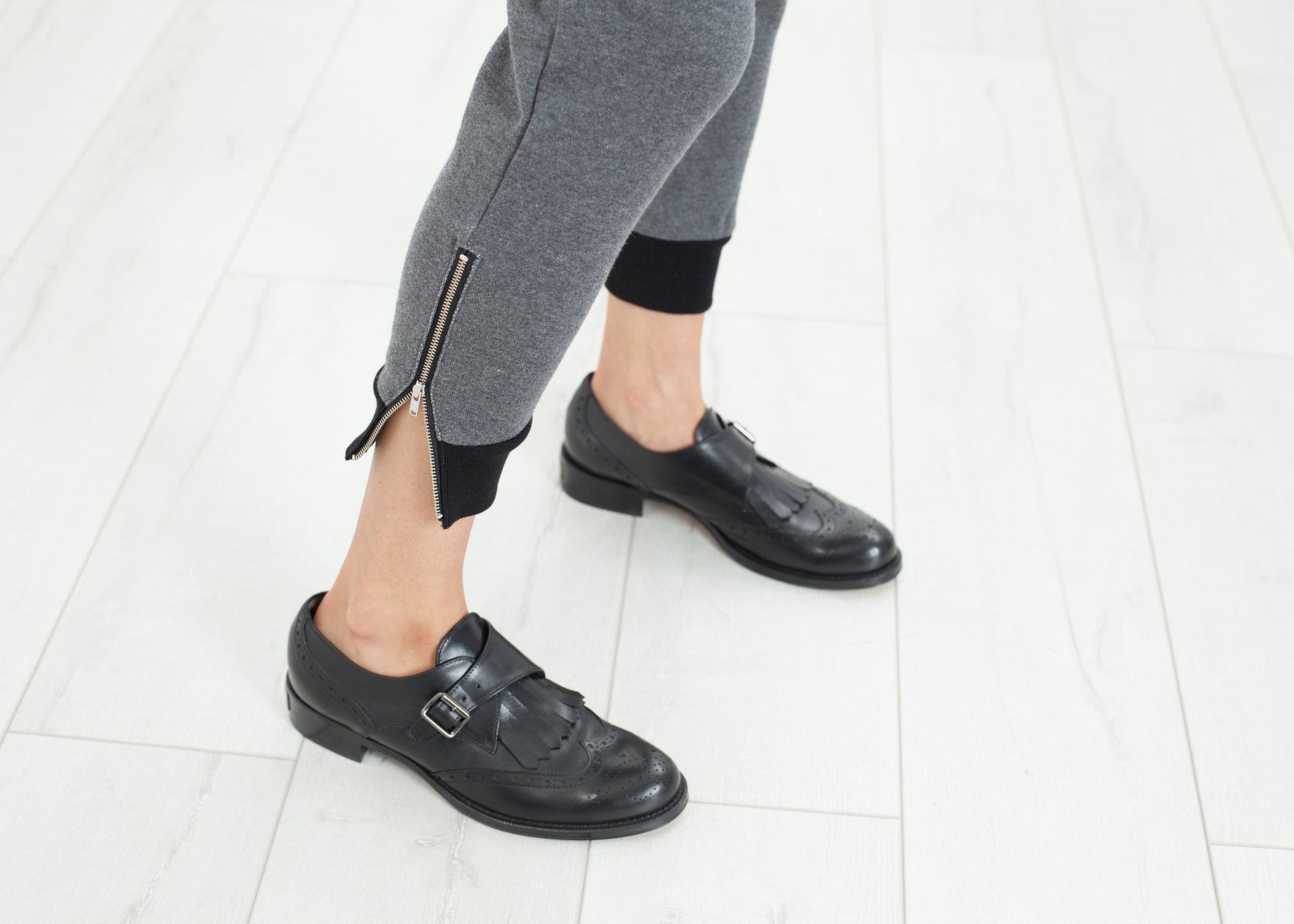 Loopwheeler Star Pant in Grey AR Srpls