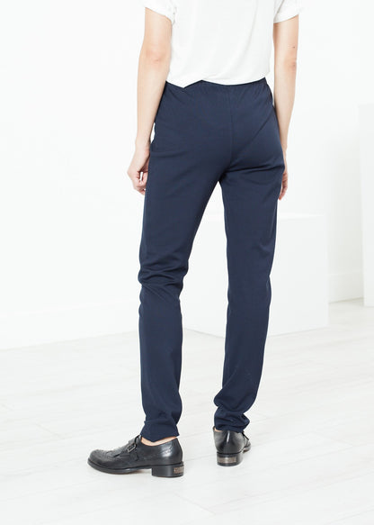 Easy Slim Pant in Navy Maria Calderara