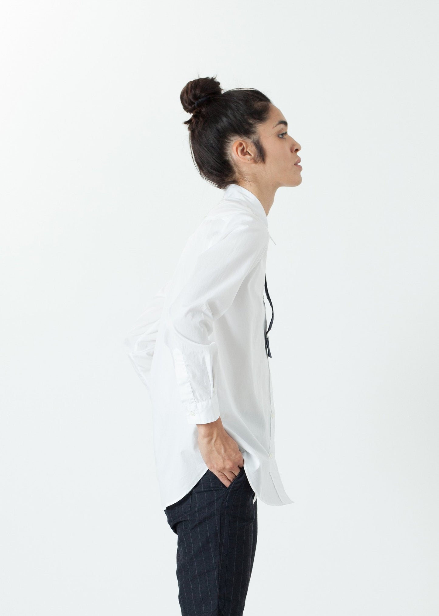 Pau Shirt in White Sibel Saral