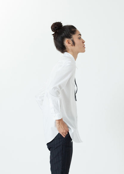 Pau Shirt in White Sibel Saral