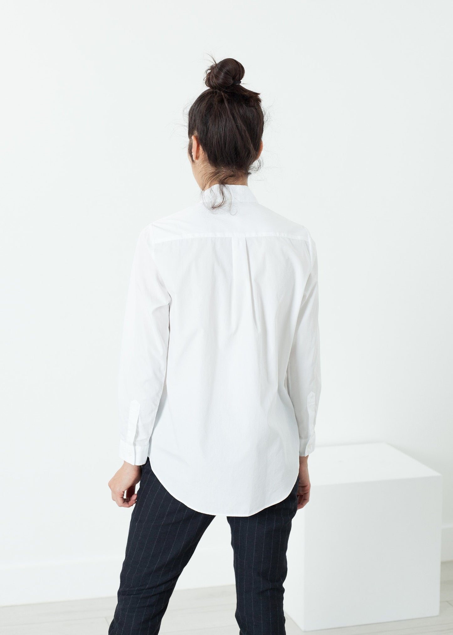 Pau Shirt in White Sibel Saral