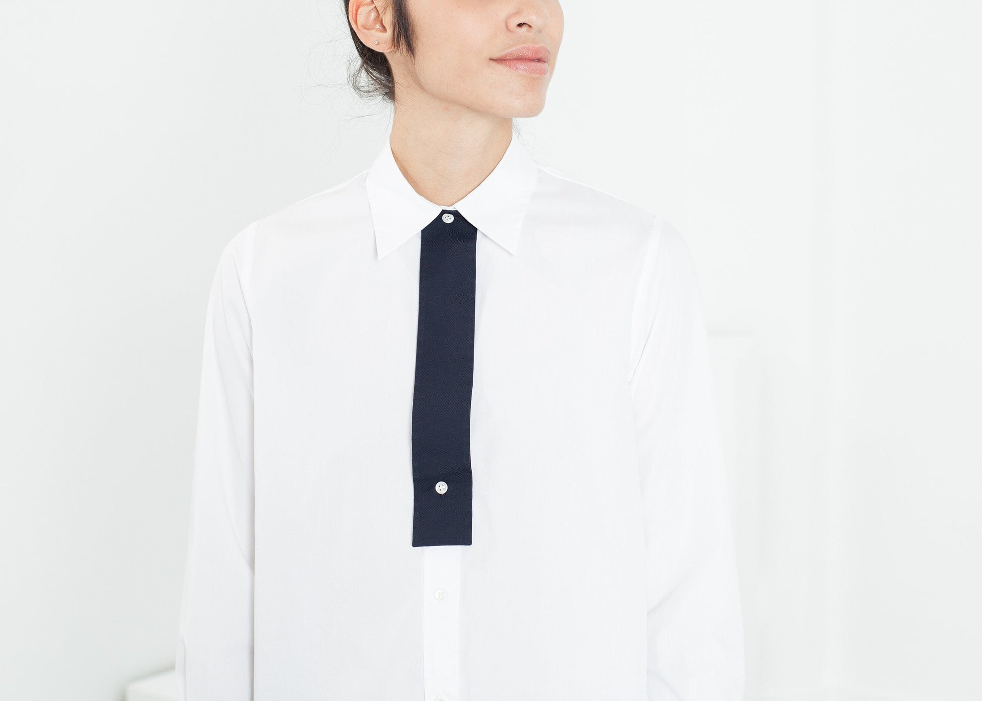 Pau Shirt in White Sibel Saral