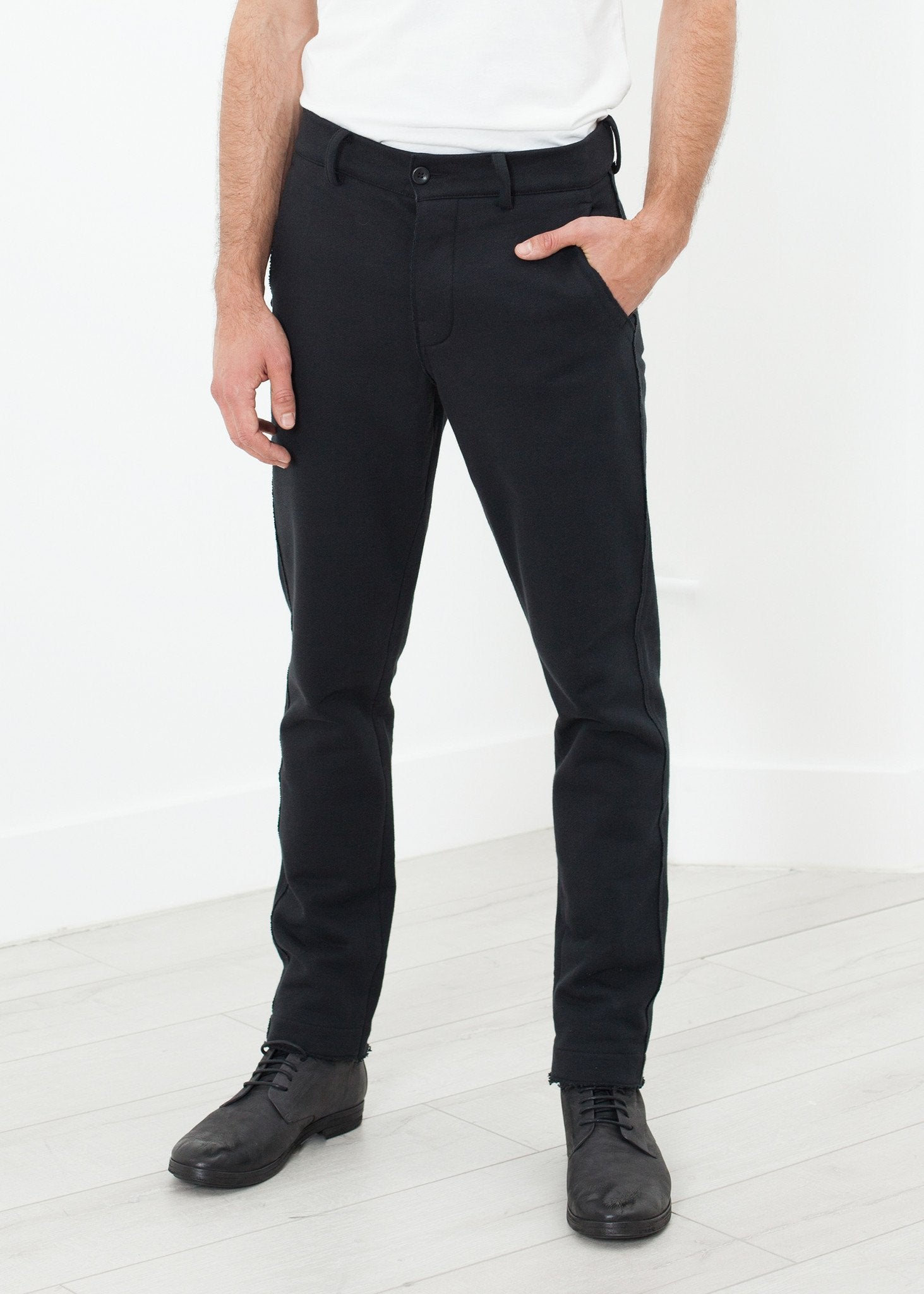 Raps Pant in Black Hannes Roether