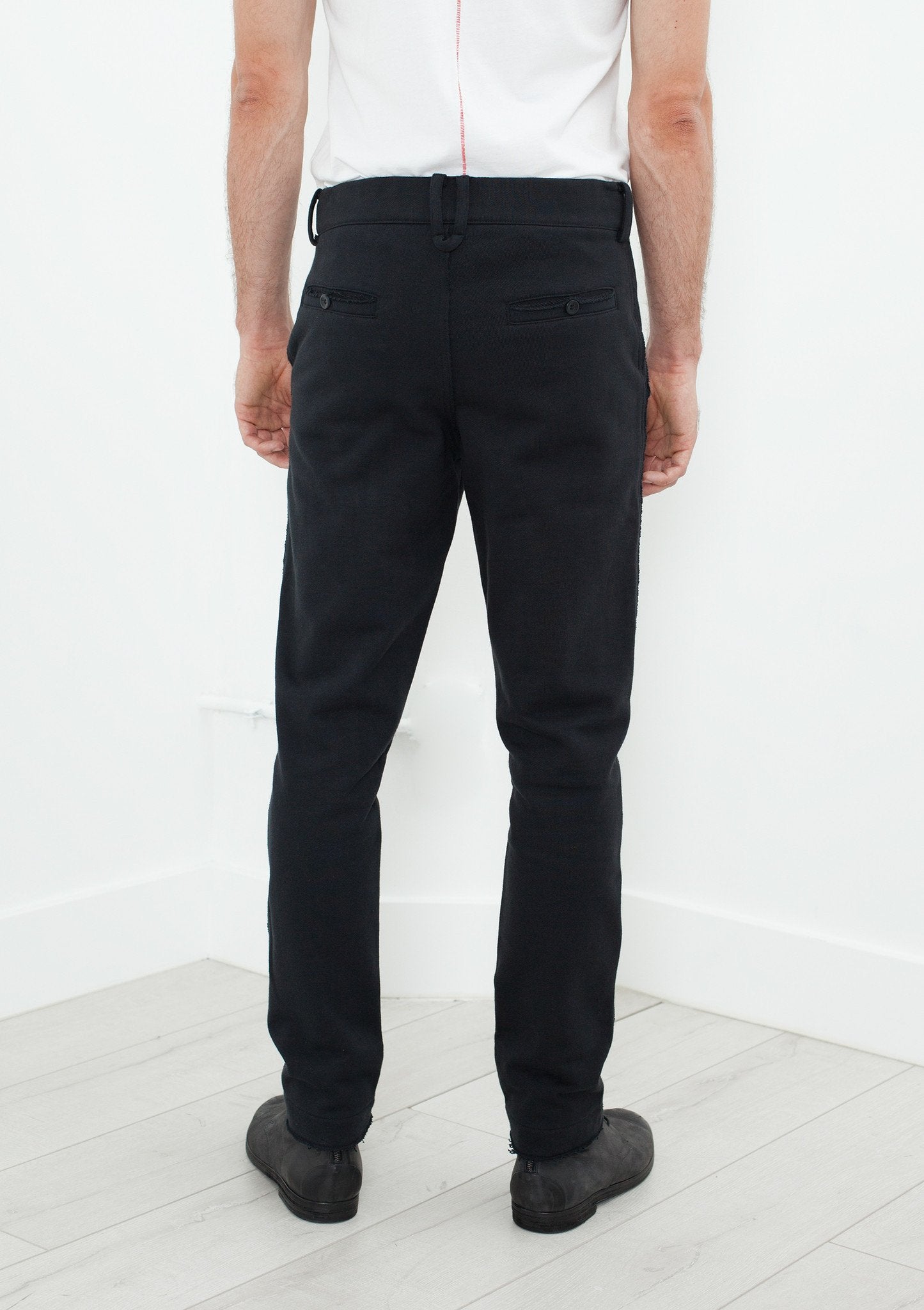 Raps Pant in Black Hannes Roether