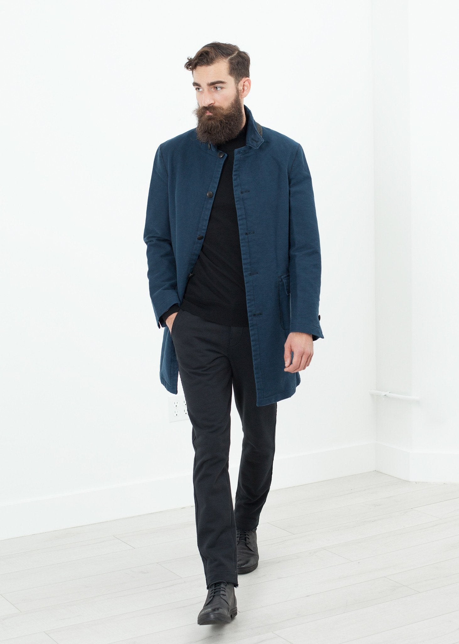 Zig Coat in Evening Hannes Roether