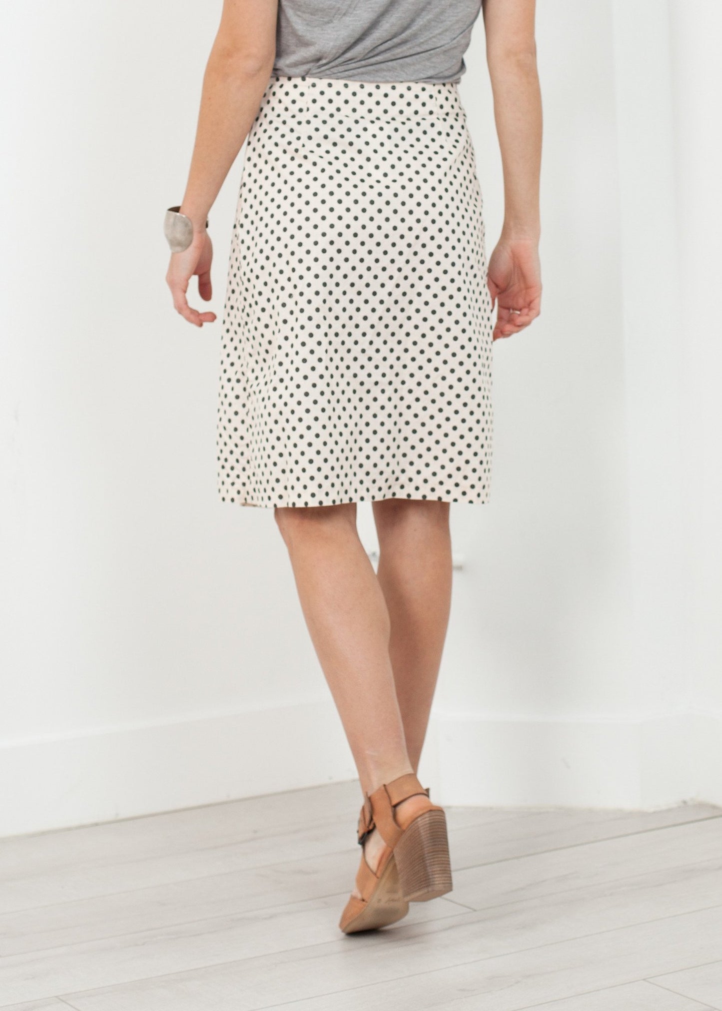 Pleated Skirt in Glitter Dots Pip-Squeak Chapeau