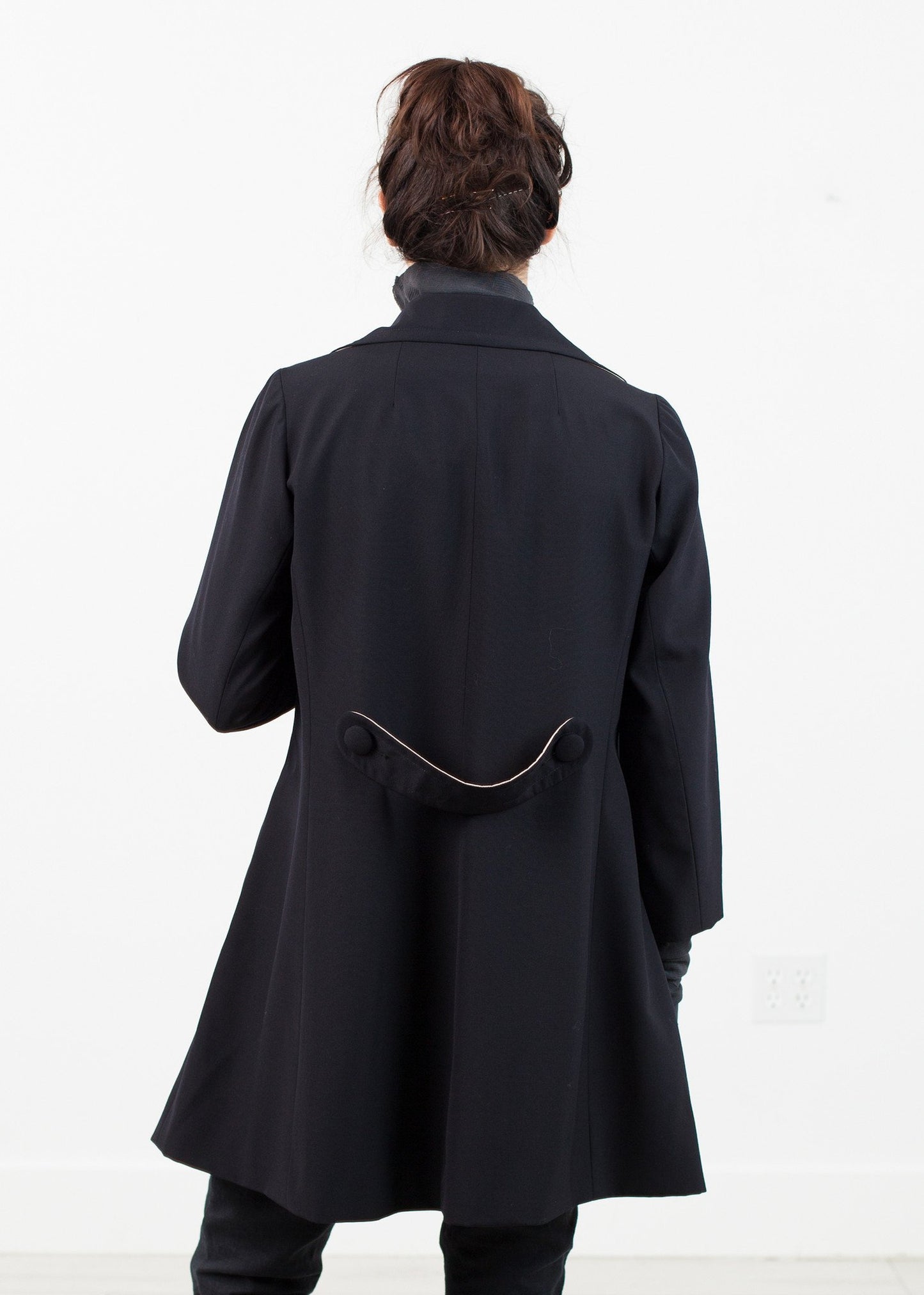 Day Coat in Navy Harvey Faircloth