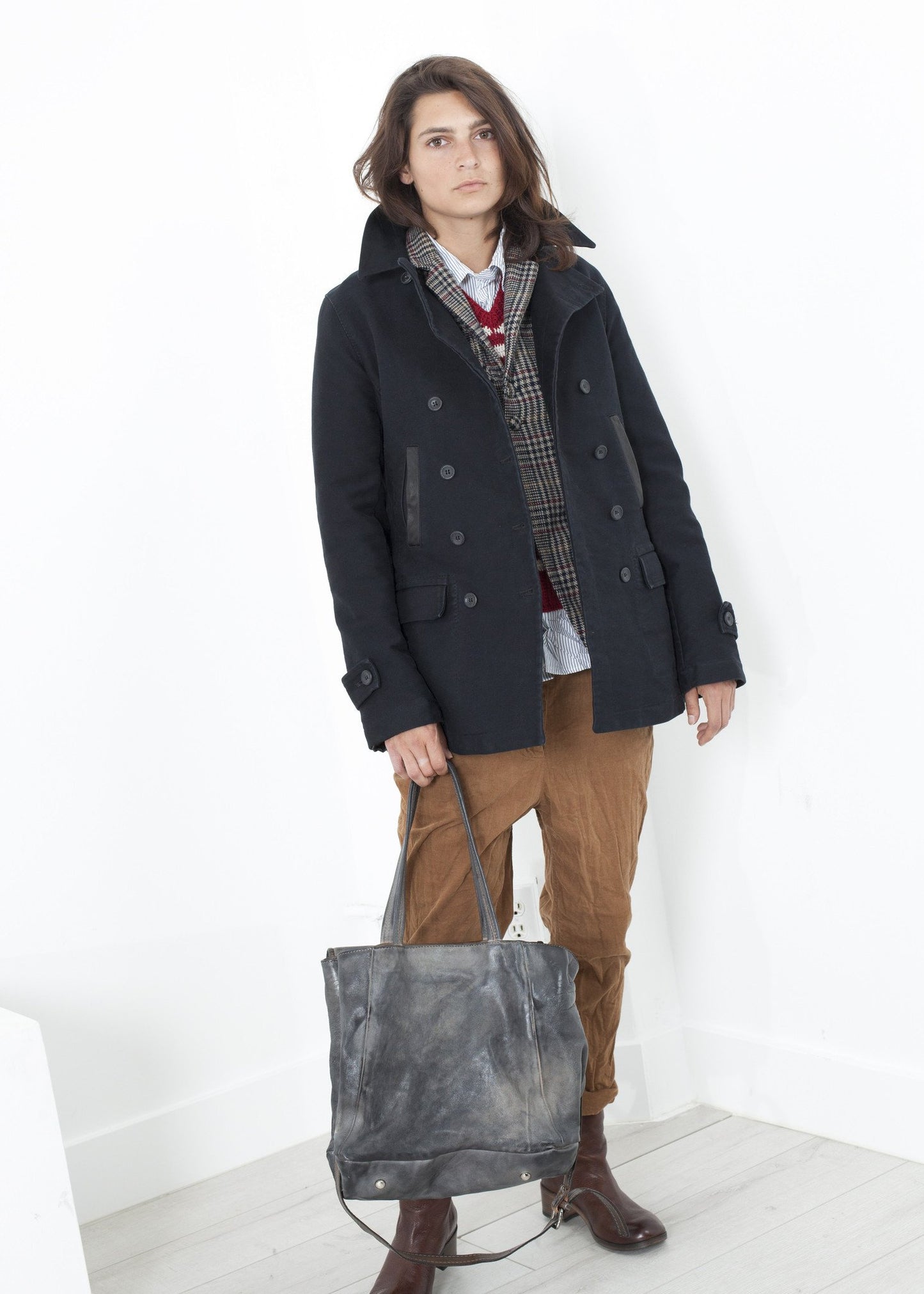 Zola Coat in Black Hannes Roether