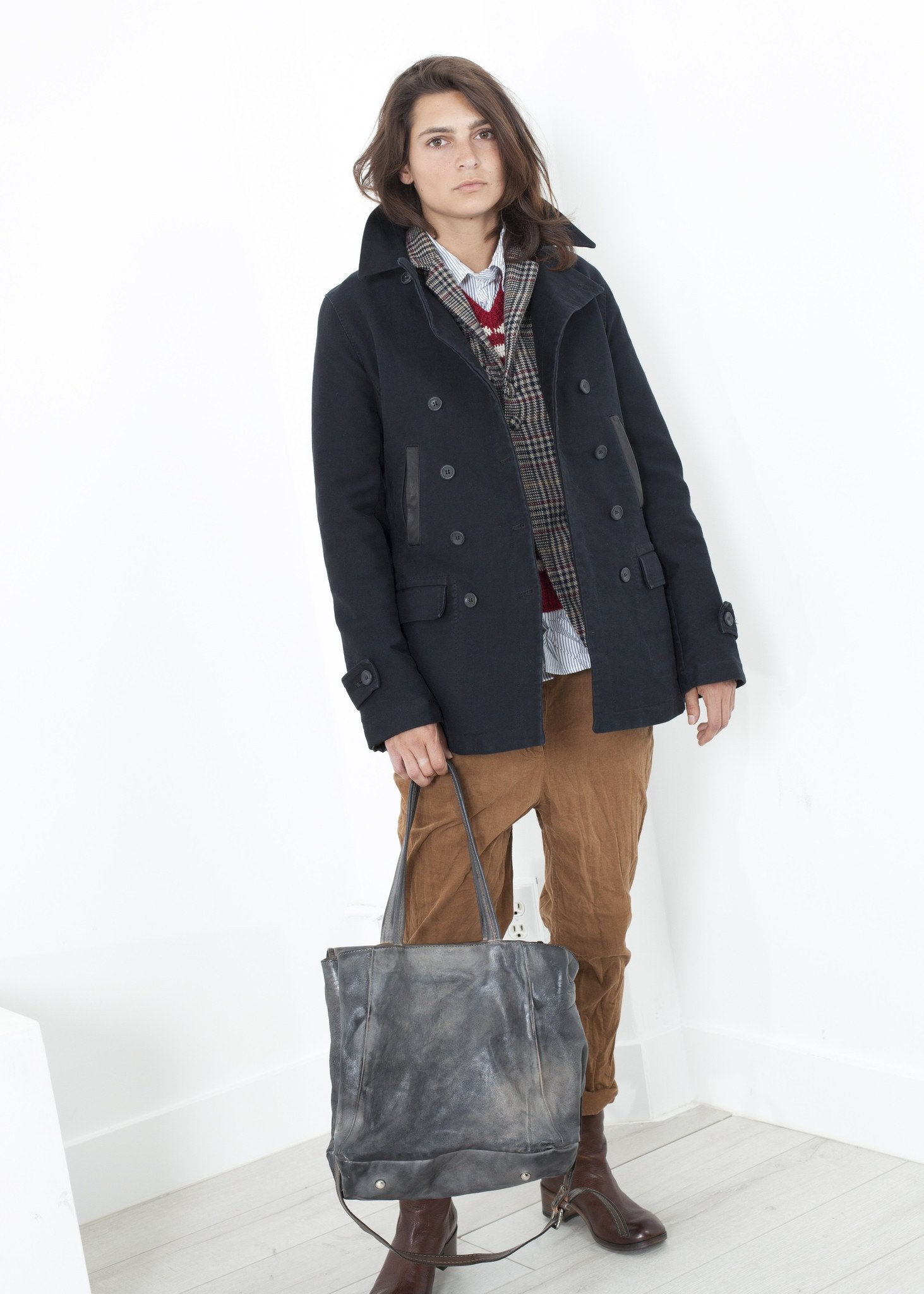 Zola Coat in Black Hannes Roether