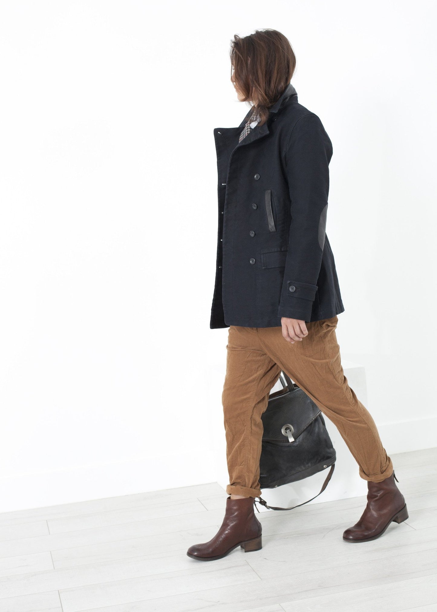 Zola Coat in Black Hannes Roether