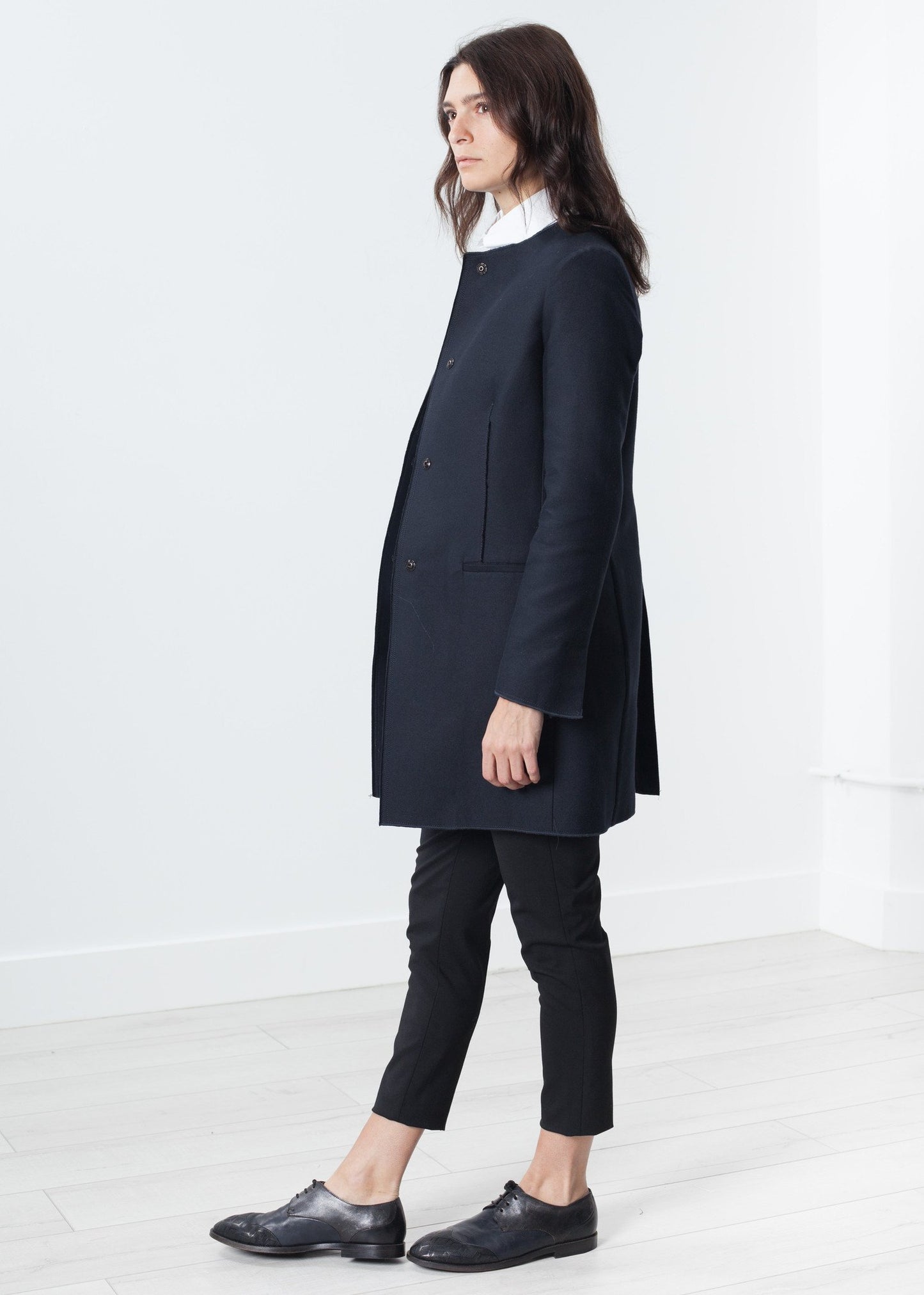 Tessuto Jacket in Navy Ter et Bantine