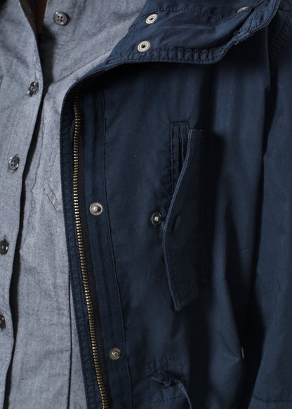 Marquee Coat in Steel Hannes Roether