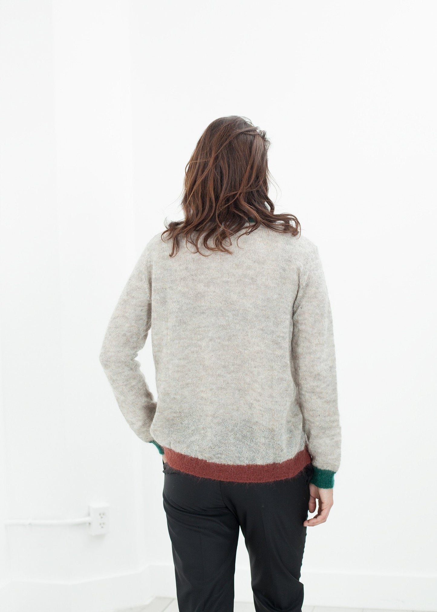 Deskle Cardigan in Heather Bellerose