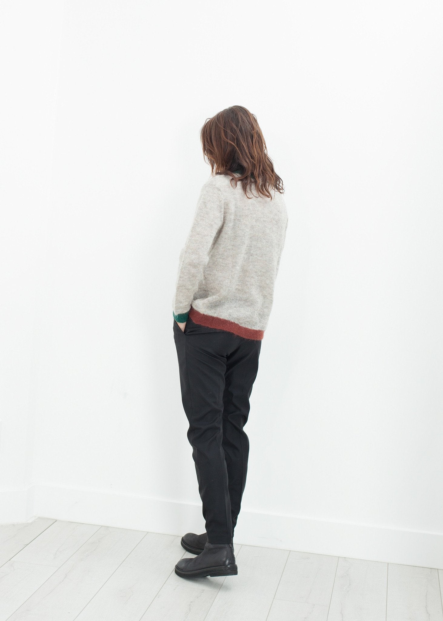 Girlfriend Trouser in Black La Prestic Ouiston