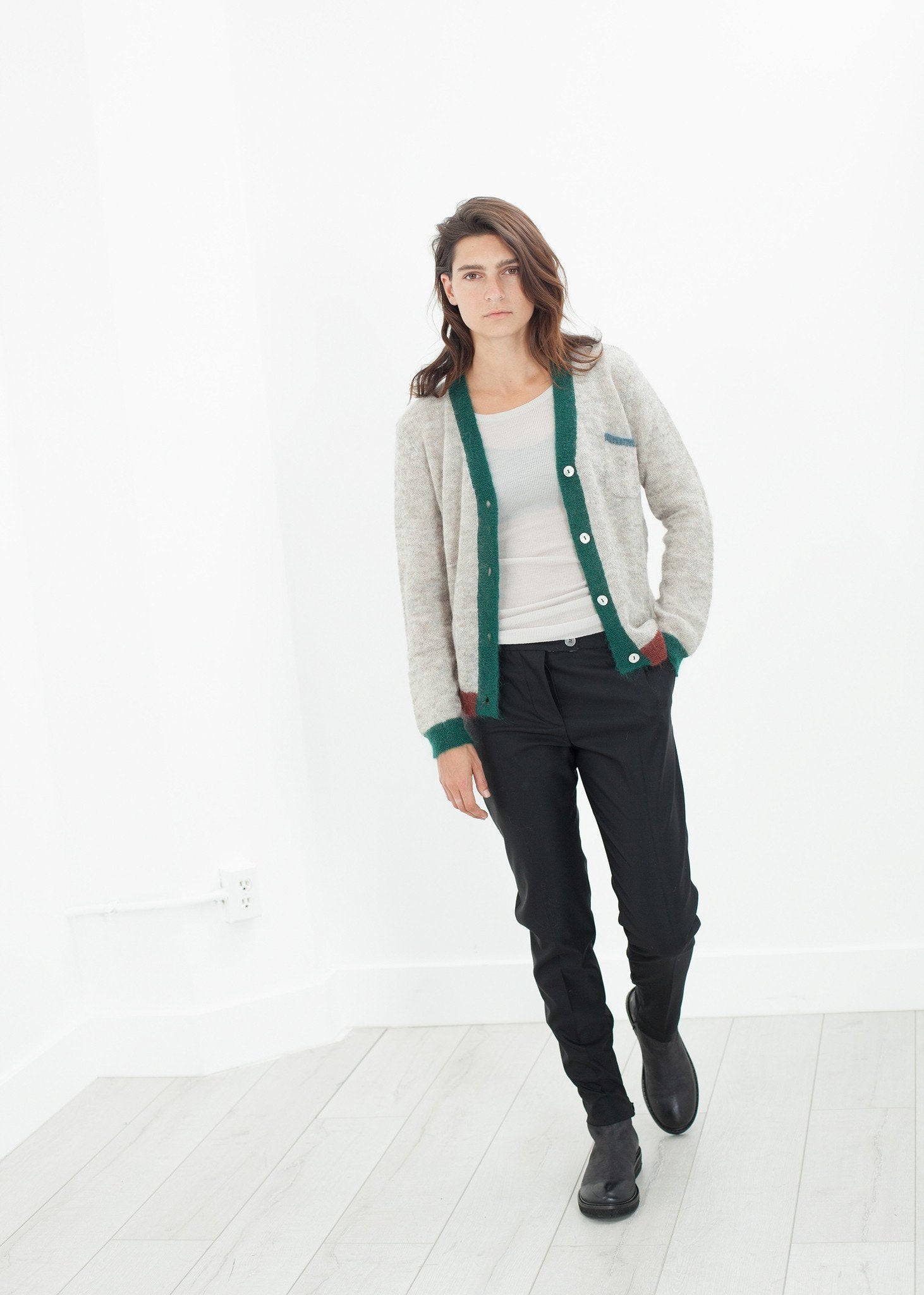 Girlfriend Trouser in Black La Prestic Ouiston