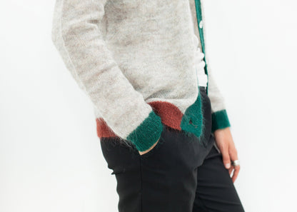 Deskle Cardigan in Heather Bellerose