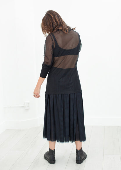 Net Panel Skirt Maria Calderara
