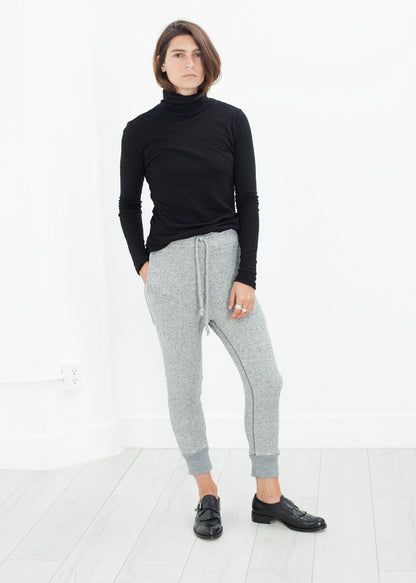 Highsoft Cropped Sweat in Heather Grey V:Room