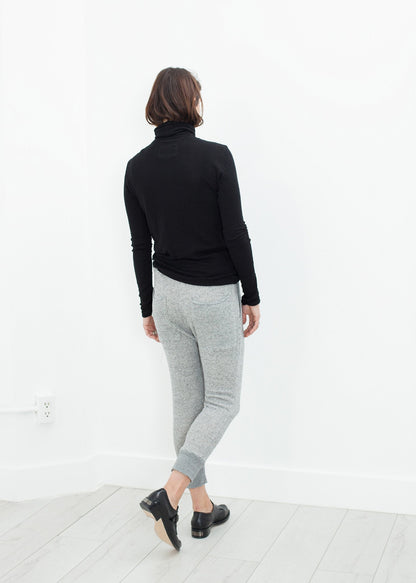 Highsoft Cropped Sweat in Heather Grey V:Room