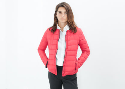 Camelia Reversible Jacket in Black/Red Lardini