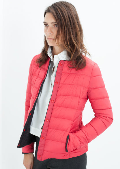 Camelia Reversible Jacket in Black/Red Lardini