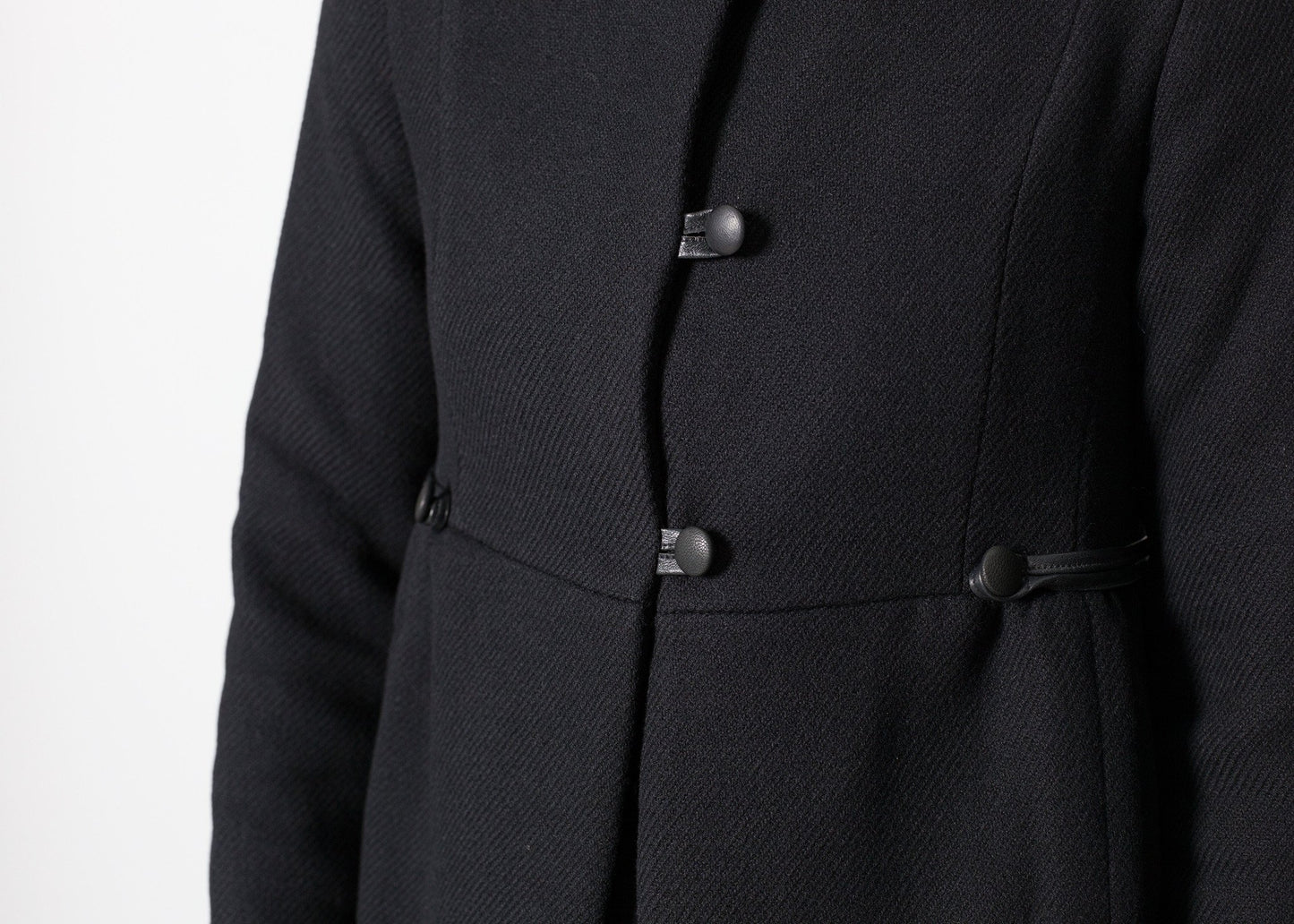 Zoulou Coat in Black Hannes Roether
