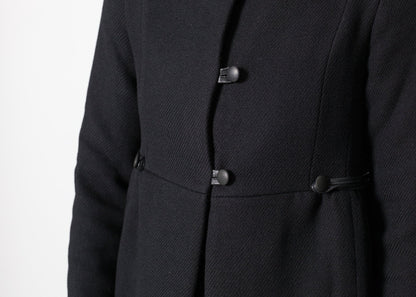 Zoulou Coat in Black Hannes Roether