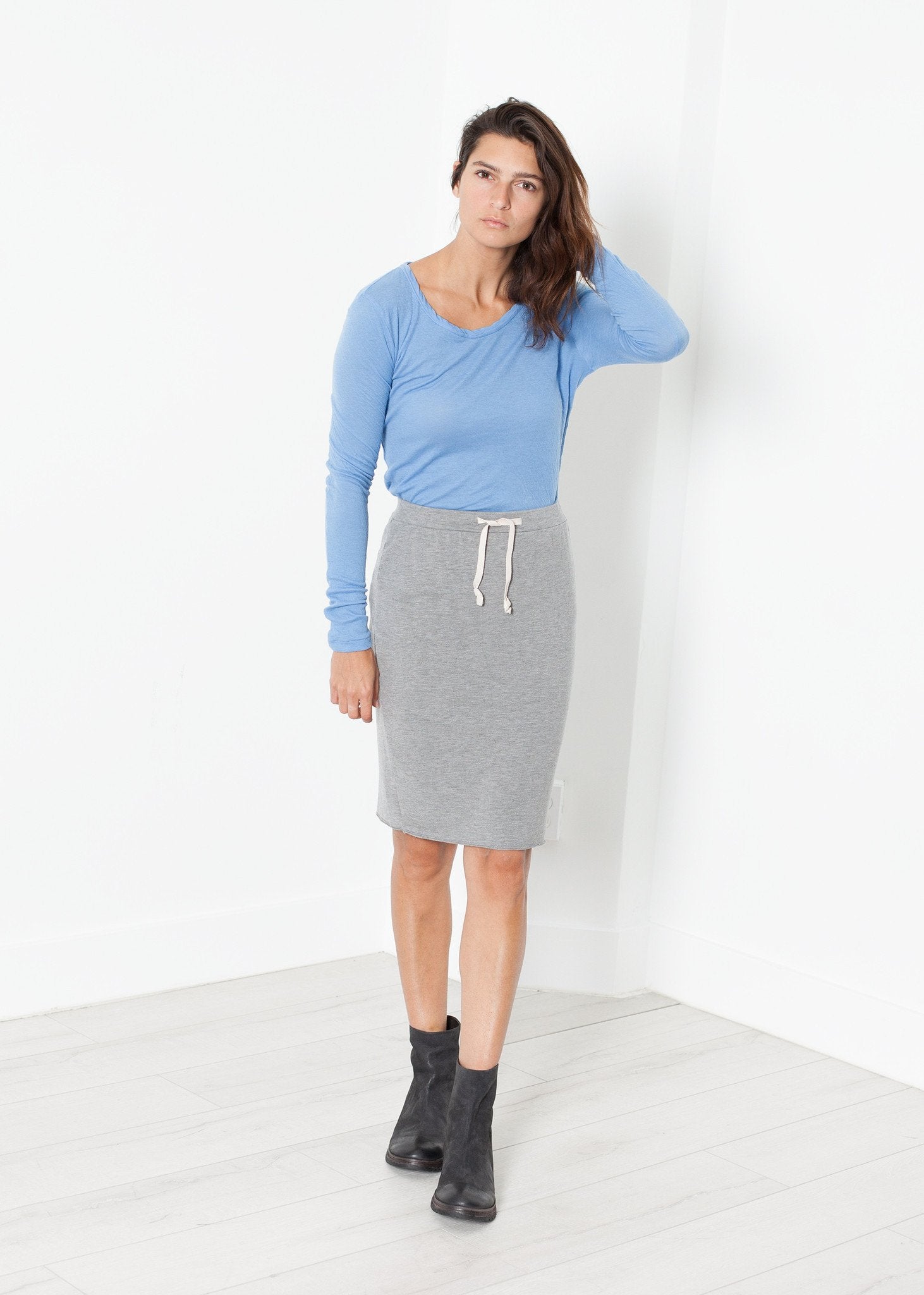 Tencel Jersey Mini in Heather Grey V:Room