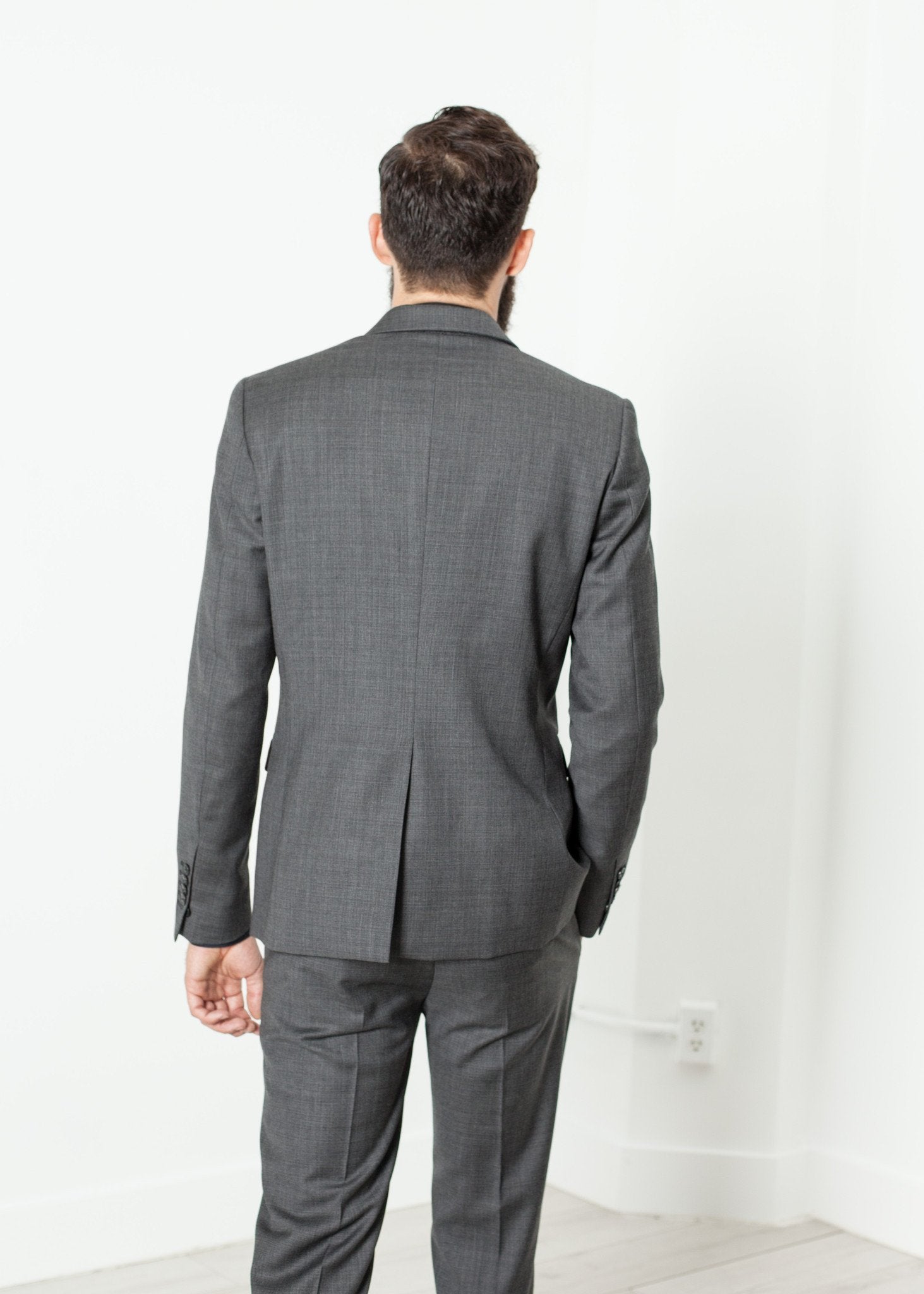 Men's Completo Suit in Grey Mauro Grifoni