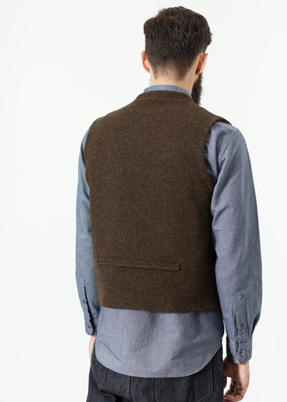 Kobe Vest in Brown Homecore