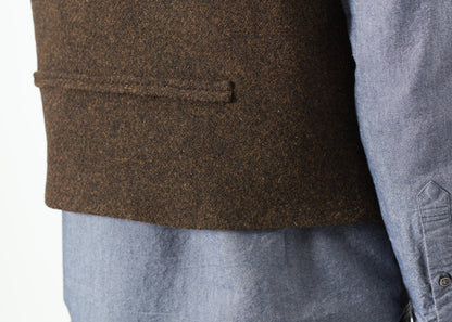 Kobe Vest in Brown Homecore