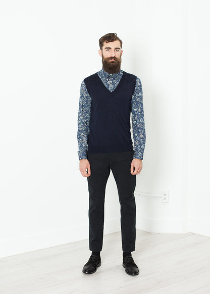 Camicia Slim Shirt in Celestial Mauro Grifoni