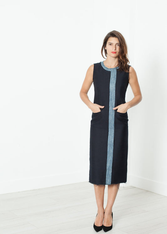 Denim Dress in Denim Ter et Bantine