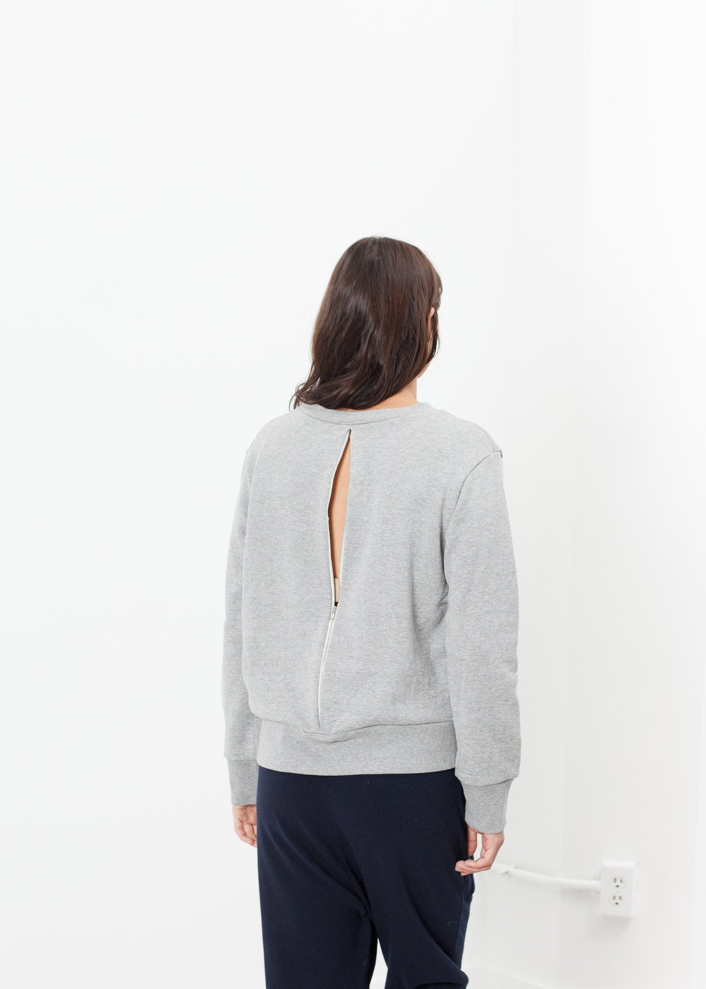 Loopwheeler Sweatshirt in Grey AR Srpls