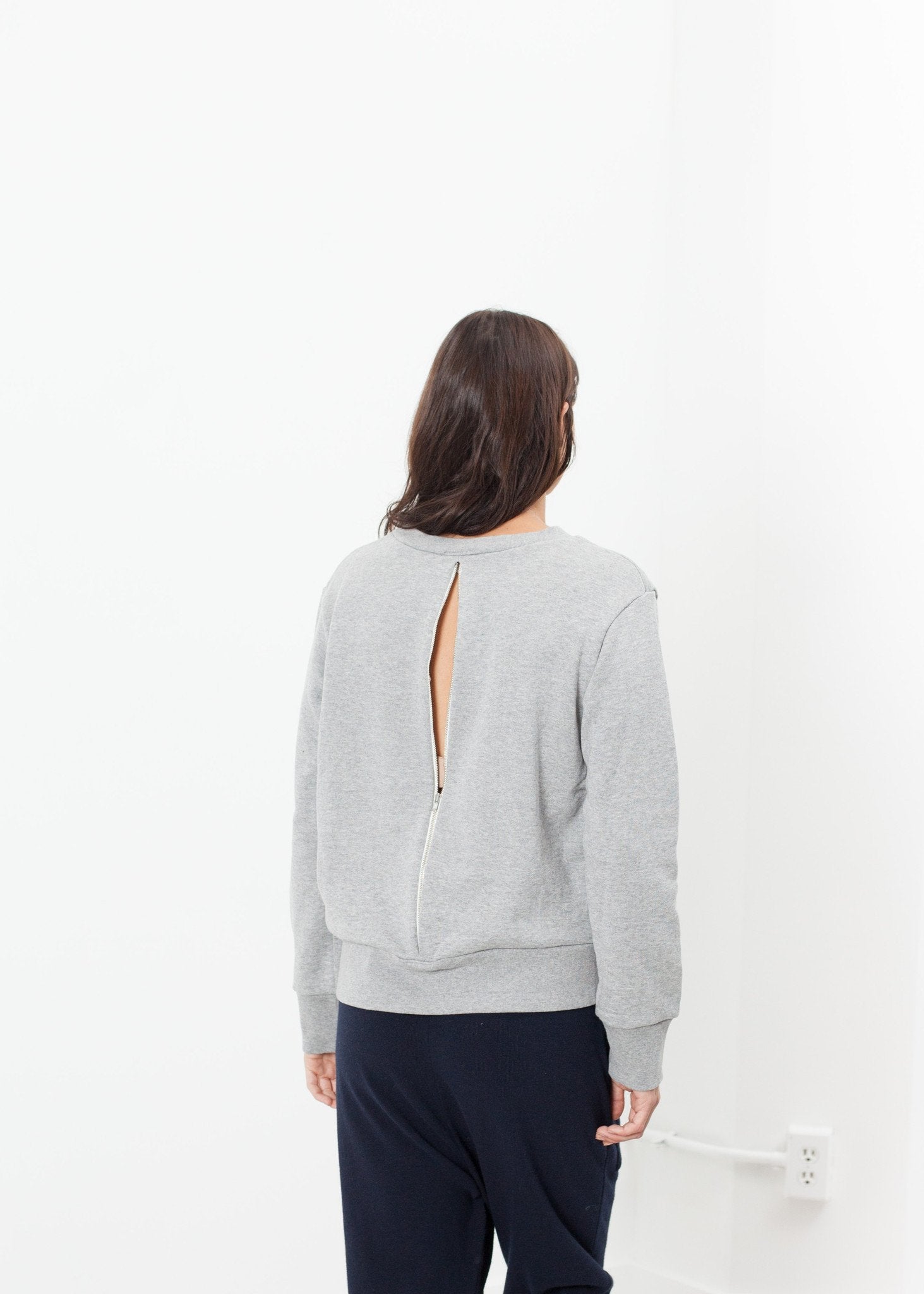 Loopwheeler Sweatshirt in Grey AR Srpls